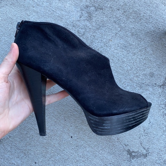 Carlos Santana Bootie Open-toe Heels (Size 9.5) - Picture 2 of 4